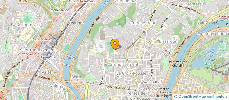 localisation de l'entreprise FONDA SPORT LYON METROPOLE à LYON