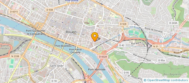 localisation de l'entreprise FONDAEXPRESS à ROUEN