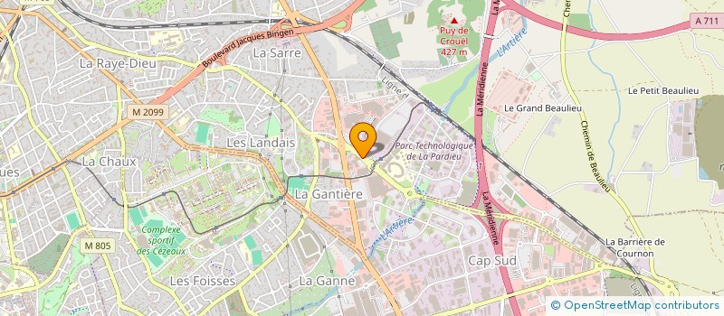 localisation de l'entreprise FONDAFOR à CLERMONT-FERRAND