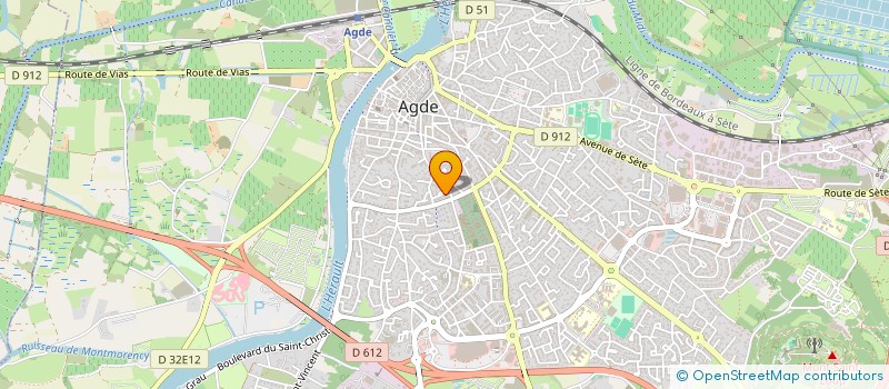 localisation de l'entreprise FONDAMENTAL L'INGENIERIE DES CONCEPTS  AGDE