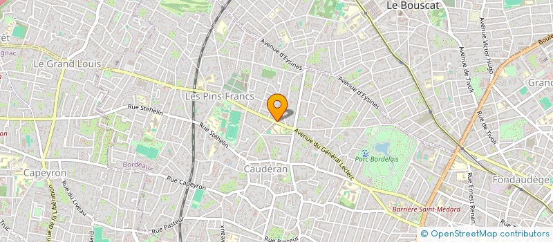 localisation de l'entreprise FONDARY15PARIS  BORDEAUX