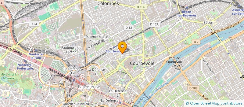 localisation de l'entreprise FONDASTONE PATRIMOINE  PARIS