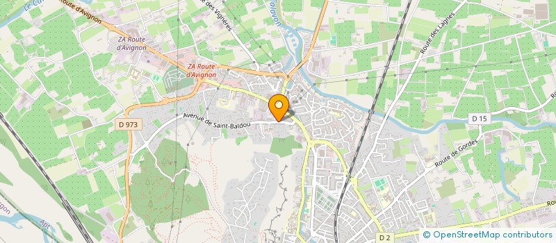 localisation de l'entreprise FONDAT ECHANG RECH DEVELOP ARTS MARTIAUX  CAVAILLON