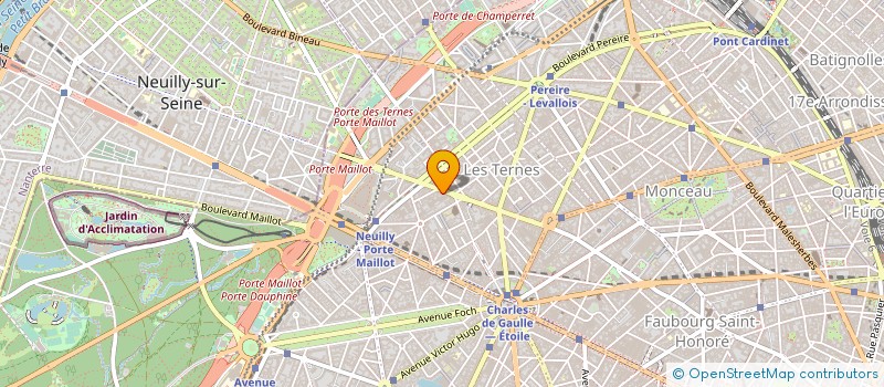 localisation de l'entreprise FONDATION  PARIS