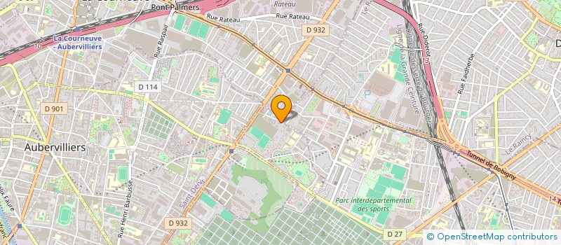 localisation de l'entreprise FONDATION  PANTIN