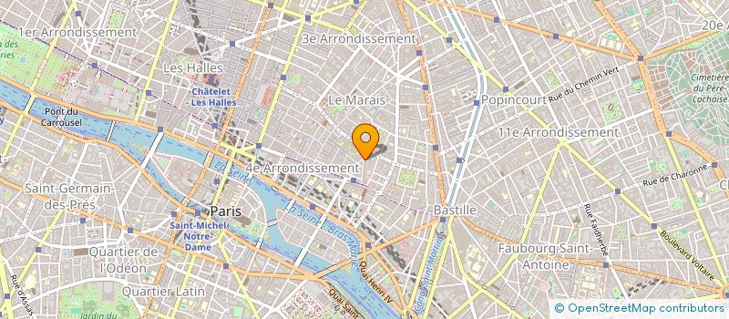 localisation de l'entreprise FONDATION AIDE ET RECHERCHE EN CANCEROLOGIE DIGESTIVE  PARIS