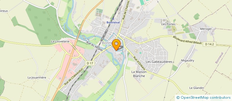 localisation de l'entreprise FONDATION ALBERT SIDOISNE à BONNEVAL