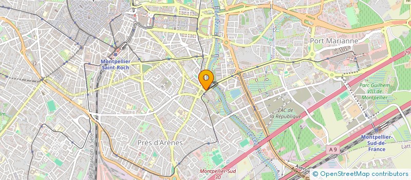 localisation de l'entreprise FONDATION ALTEMED à MONTPELLIER
