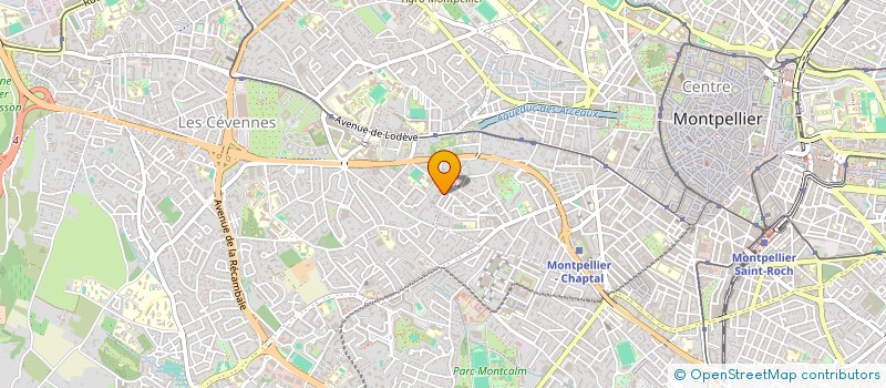 localisation de l'entreprise FONDATION ARCADIA à MONTPELLIER