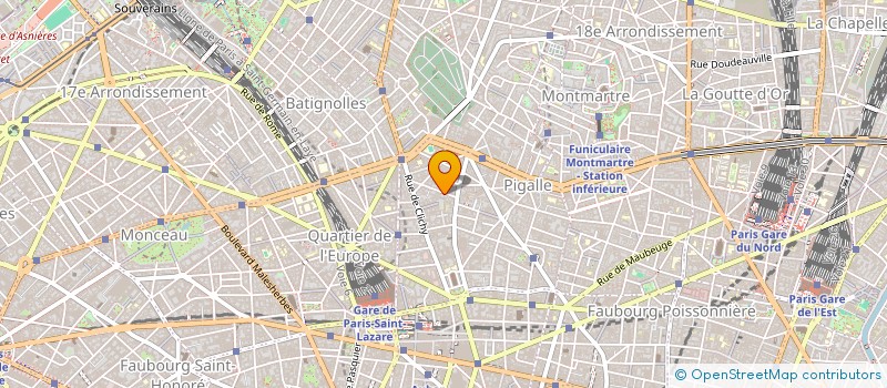 localisation de l'entreprise FONDATION BEAUMARCHAIS  PARIS