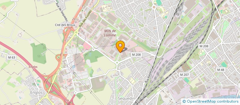 localisation de l'entreprise FONDATION BIEN ENSEMBLE  HAUBOURDIN