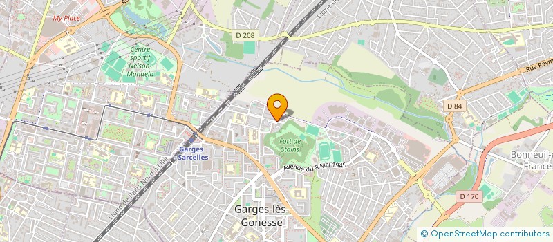 localisation de l'entreprise FONDATION BUSTA JOHN à GARGES-LES-GONESSE