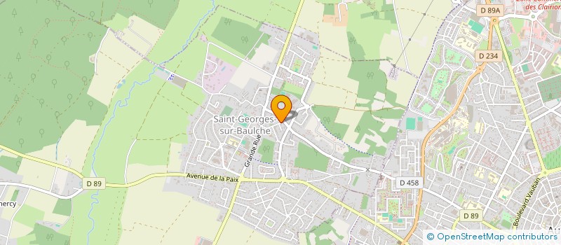localisation de l'entreprise FONDATION C. EPARGNE SOLIDARITE RES VILL à SAINT-GEORGES-SUR-BAULCHE