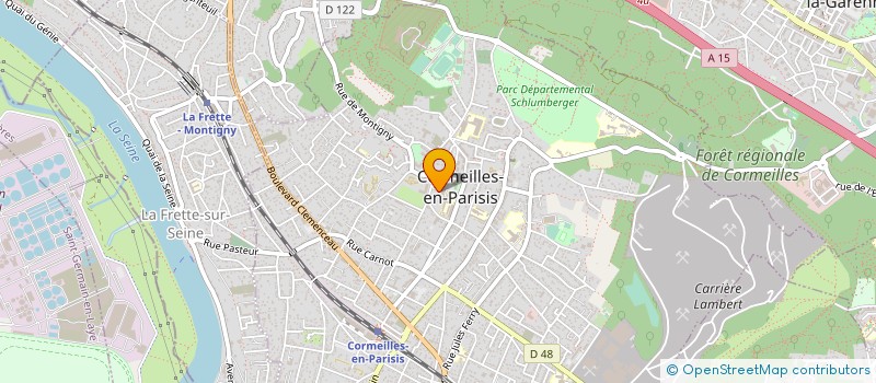 localisation de l'entreprise FONDATION CHABRAN-THIBAULT à CORMEILLES-EN-PARISIS
