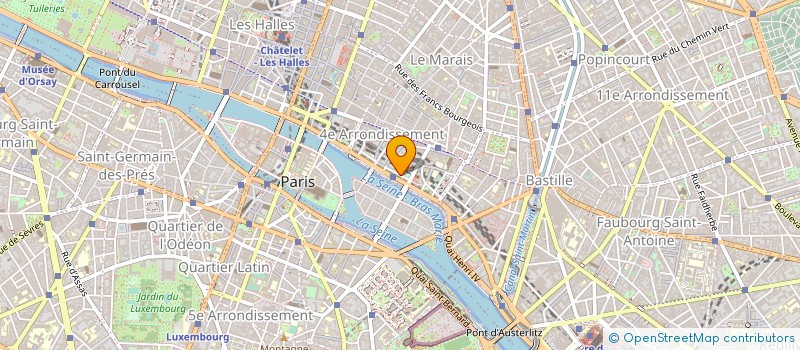 localisation de l'entreprise FONDATION CITE INTERNATIONALE ARTS à PARIS