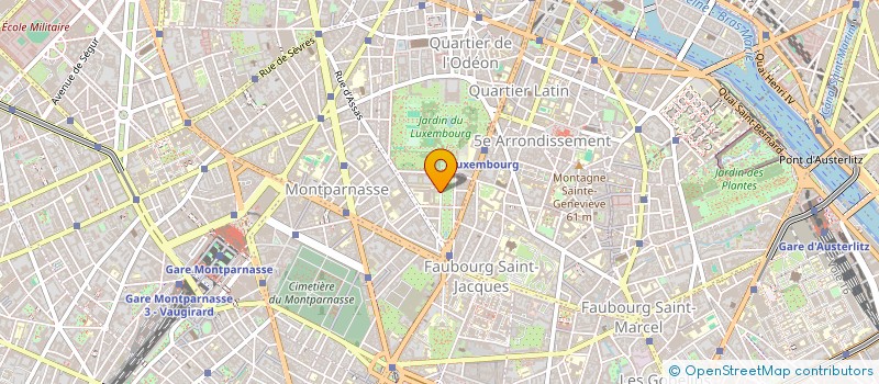 localisation de l'entreprise FONDATION COOPERATION SCIENTIFIQUE DITE PREMUP  PARIS