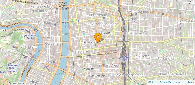 localisation de l'entreprise FONDATION D'ENTREPRISE CAISSE D'EPARGNE RHONE ALPES  LYON