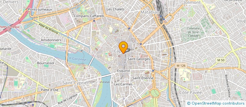 localisation de l'entreprise FONDATION D'ENTREPRISE ESPACE ECUREUIL à TOULOUSE