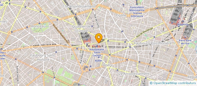 localisation de l'entreprise FONDATION D'ENTREPRISE LENDYS  PARIS