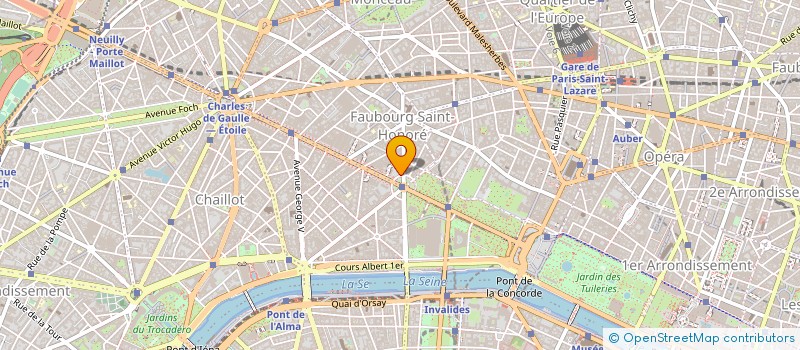 localisation de l'entreprise FONDATION D ENTREPRISE NICOMINVEST à PARIS