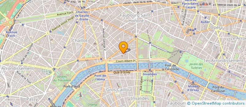 localisation de l'entreprise FONDATION D ENTREPRISE SYCOMORE à PARIS