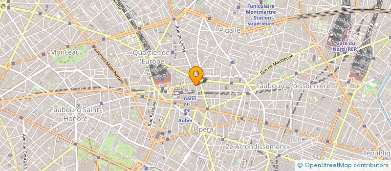 localisation de l'entreprise FONDATION D'ENTREPRISE SYNERCIEL  PARIS