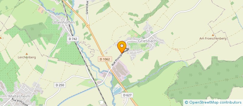 localisation de l'entreprise FONDATION D'ENTREPRISE TRYBA A WORLD FOR A CHILDREN  GUNDERSHOFFEN