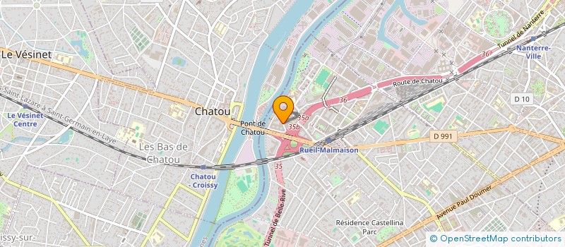 localisation de l'entreprise FONDATION D'ENTREPRISE VINCI AUTOROUTES  NANTERRE