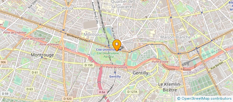 localisation de l'entreprise FONDATION DANOISE à PARIS