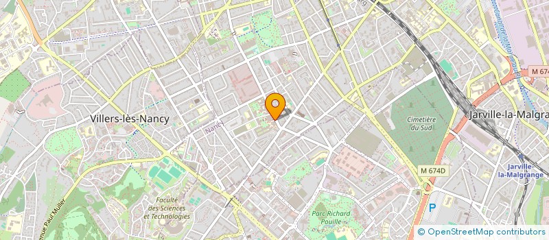 localisation de l'entreprise FONDATION DE L ENSMIM  NANCY