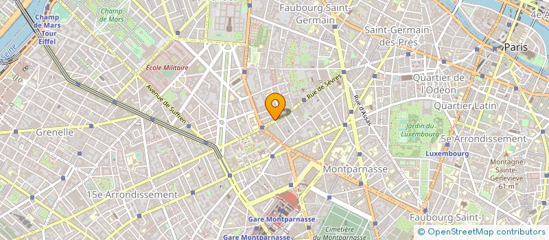 localisation de l'entreprise FONDATION DE LA SALLE à PARIS
