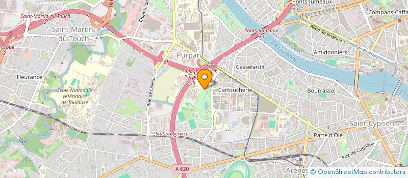 localisation de l'entreprise FONDATION DE PURPAN à TOULOUSE