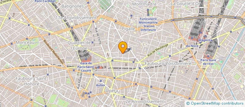 localisation de l'entreprise FONDATION DE WENDEL à PARIS