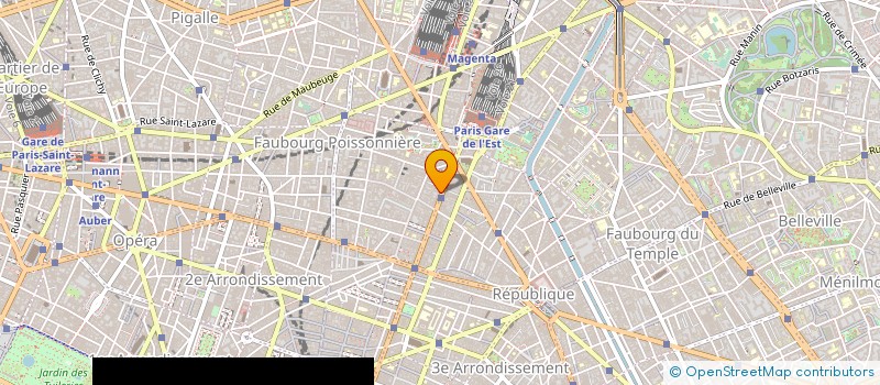 localisation de l'entreprise FONDATION DES AMIS DE L'ATELIER à PARIS