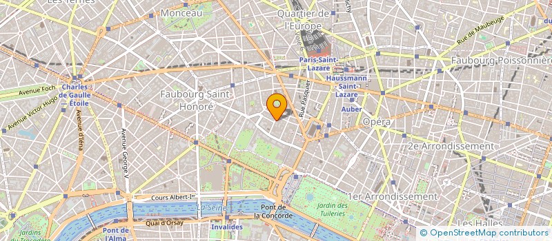 localisation de l'entreprise FONDATION DES AVEUGLES DE GUERRE  PARIS