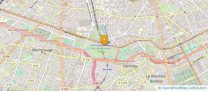 localisation de l'entreprise FONDATION DES ETATS UNIS à PARIS
