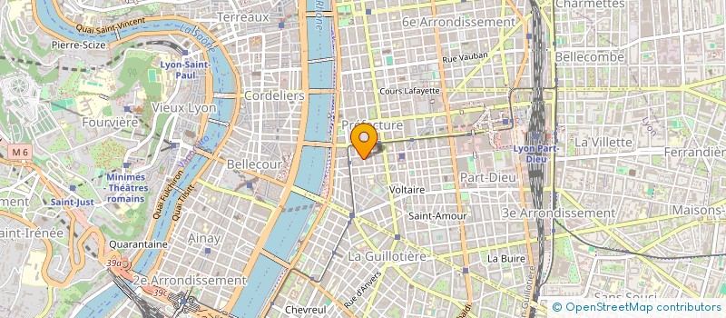 localisation de l'entreprise FONDATION DISPENSAIRE GENERAL DE LYON  LYON