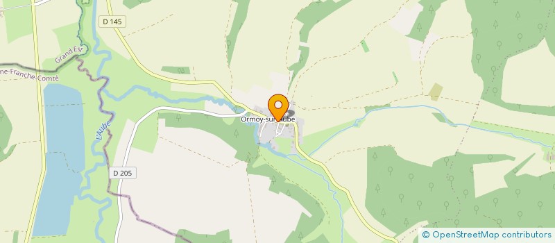 localisation de l'entreprise FONDATION DU CHATEAU D ORMOY SUR AUBE à LATRECEY-ORMOY-SUR-AUBE