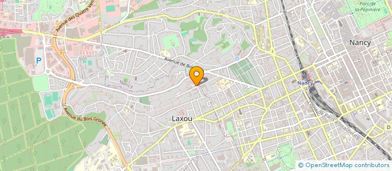 localisation de l'entreprise FONDATION ELA  LAXOU