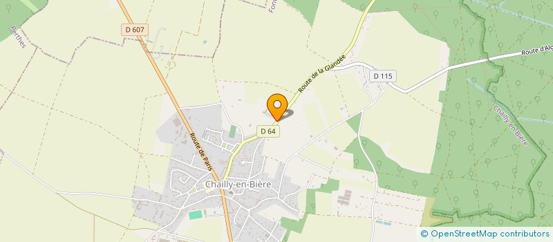 localisation de l'entreprise FONDATION ELLEN POIDATZ à CHAILLY-EN-BIERE