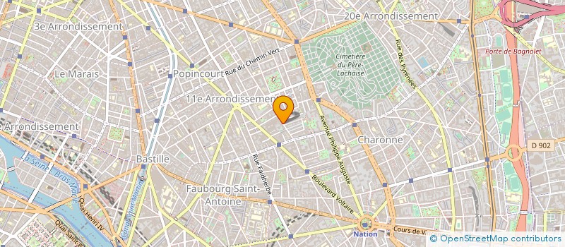 localisation de l'entreprise FONDATION ENTRAIDE SALESIENNE à PARIS
