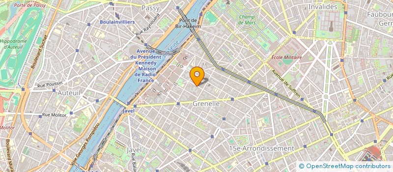 localisation de l'entreprise FONDATION FALRET à PARIS