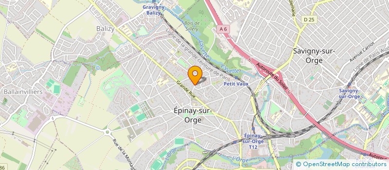 localisation de l'entreprise FONDATION FRANCO BRITANNIQUE DE SILLERY à EPINAY SUR ORGE