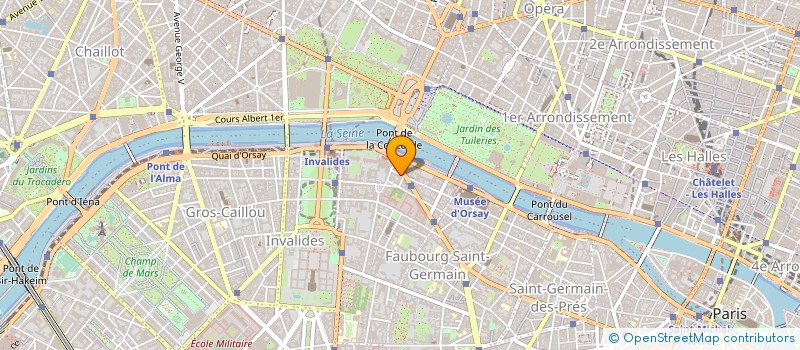 localisation de l'entreprise FONDATION GRANCHER à PARIS