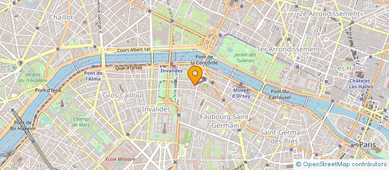 localisation de l'entreprise FONDATION JOSEE RENE CHAMBRUN à PARIS