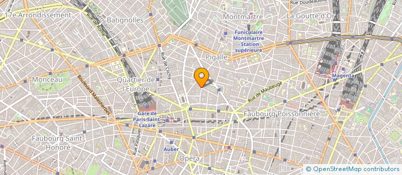 localisation de l'entreprise FONDATION L ELAN RETROUVE à PARIS