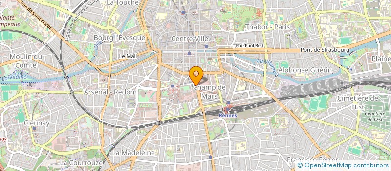 localisation de l'entreprise FONDATION LANGLOIS à RENNES