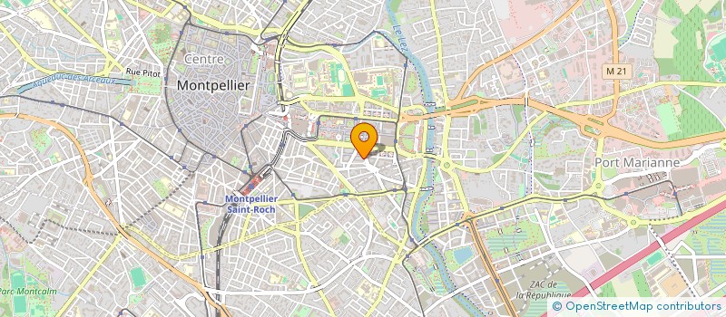 localisation de l'entreprise FONDATION LE REFUGE à MONTPELLIER