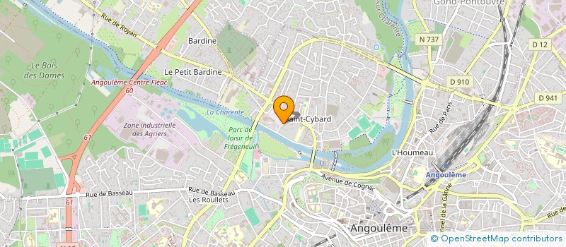 localisation de l'entreprise FONDATION LEILA FODIL à ANGOULEME