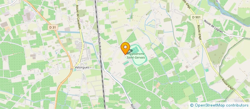 localisation de l'entreprise FONDATION LES CYPRES BLEUS à L'ISLE-SUR-LA-SORGUE